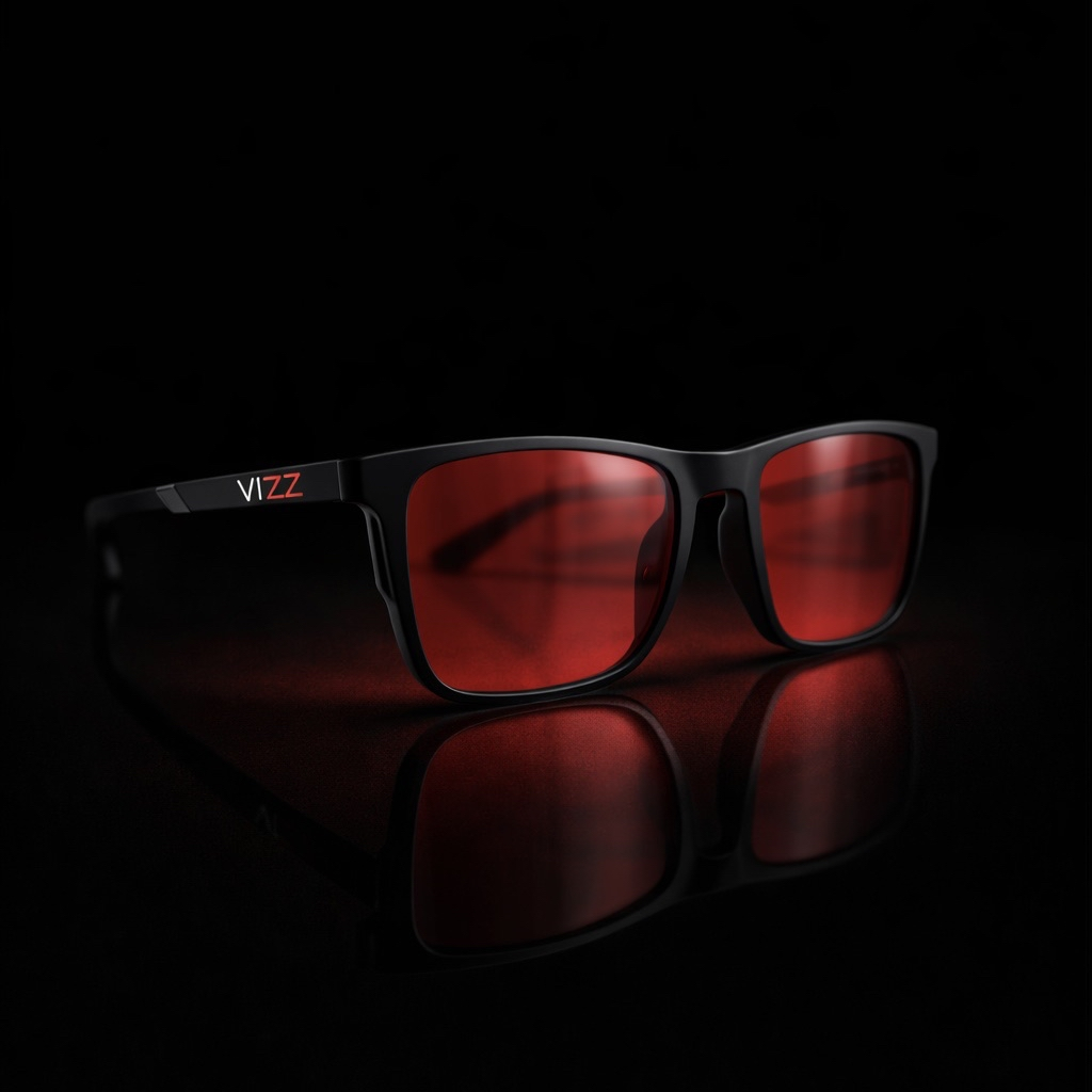 VIZZ FOCUS | Unisex Red Lens Blue Light Glasses