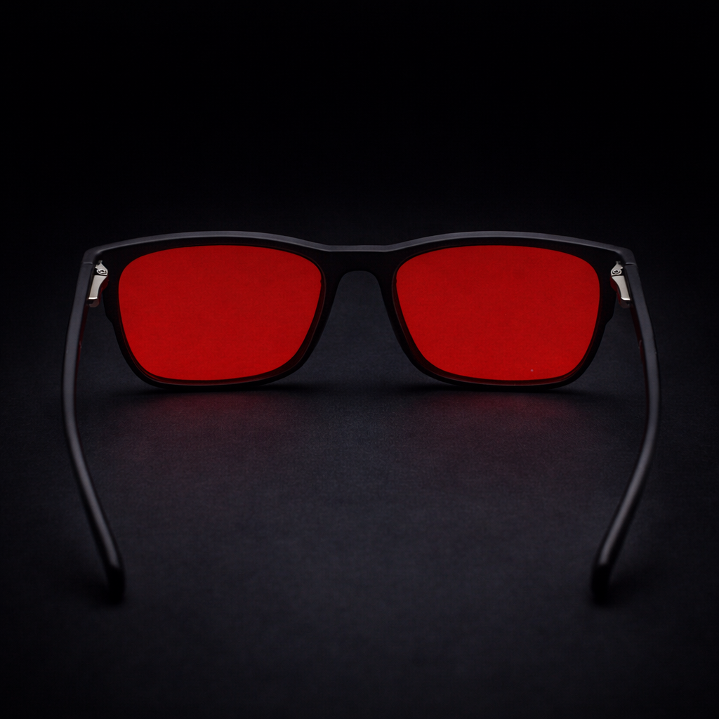 VIZZ | Unisex Red Lens Blue Light Glasses